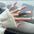 thumbnail image 4 of Anime Oosaki Nana Cosplay Metal Ring Armor Ring Rock Punk Style Movable Joint Rings Unisex Fashion Jewelry Gift Accessories, 4 of 5