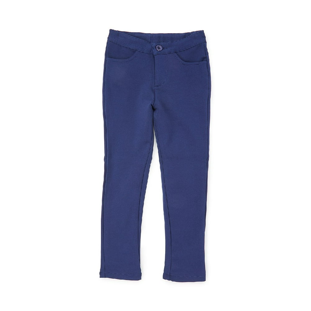 Unik Girls Navy Stretchy Uniform Pants