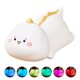 thumbnail image 1 of Lámpara LED Dinosaur Night Light 1W 1200mAh de mesita de noche Adornos Juguetes para niños (A), 1 of 9
