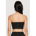 thumbnail image 5 of Womens Zip Back Corset Tube Top, 5 of 5