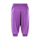 thumbnail image 1 of Pantalones de yoga recortados, pantalones para correr, pantalones bombachos de modal, pantalones de práctica holgados de cintura alta, 1 of 6