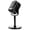 Black, variant on Faux Microphone Desktop Ornament in Black – Plastic Retro Prop for Home Shelf Living Room or Office Display – 17x8cm