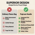 thumbnail image 6 of Cuddle Pouch Hoodie for Women Fleece Carrier Sweatshirt with Dog Pouch, 6 of 6
