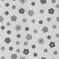 thumbnail image 1 of Ahgly Company Machine Washable Indoor Square Transitional Platinum Gray Area Rugs, 8' Square, 1 of 7