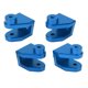 thumbnail image 5 of Soporte de montaje de choque del eje trasero delantero RC aleación de aluminio resistente para LOSI 1/8 LMT SOLID AXLE Monster TruckBlue, 5 of 10