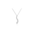thumbnail image 3 of Collier Pendentif de Voyage en Or Blanc 14K avec Diamants Réels 1/2 ct TW (3/4 Pouce de Hauteur), 3 of 4