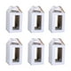 thumbnail image 1 of Cajas para pasteles abatibles Billuyoard transparentes de 6 piezas 10*10*12, 1 of 6