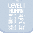 thumbnail image 4 of Inktastic Level 1 Human Boys or Girls Baby Bib, 4 of 4