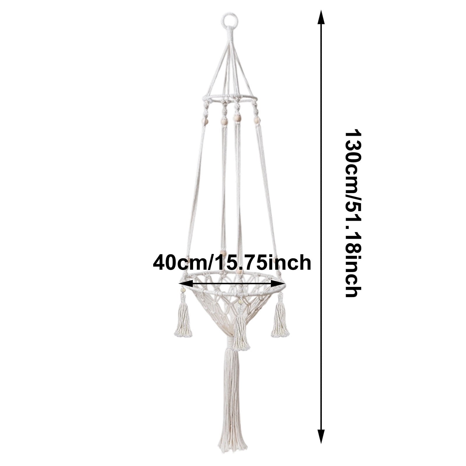 Boho Cat Hammock Wall Mounted - Macrame Hanging Cat Bed, Window Perch Pet Swing for Indoor Cats, Handwoven Cat Nest for Sleeping, Playing, and Climbing