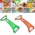 thumbnail image 1 of 2pcs Vegetable Fruit Peeler Parer Julienne Cutter Slicer Peel Kitchen Tool Gadget, 1 of 4