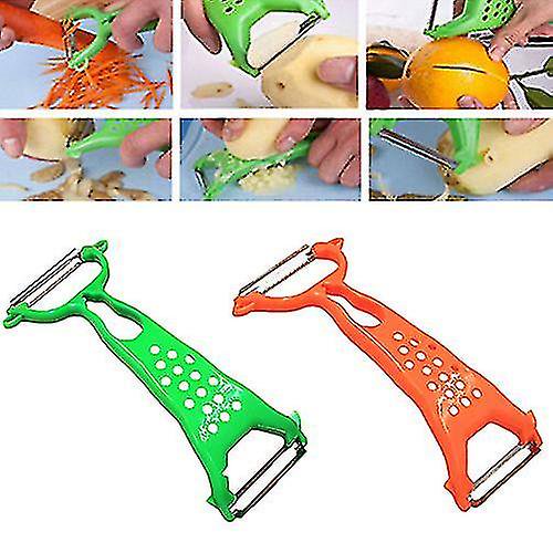 2pcs Vegetable Fruit Peeler Parer Julienne Cutter Slicer Peel Kitchen Tool Gadget