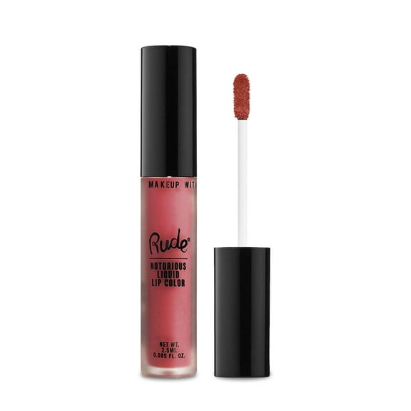 Rude Cosmetics Notorious Rich Long Liquid Lip Color - Wicked Thoughts , 0.1 oz Lipstick