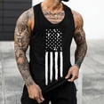 thumbnail image 2 of Eashery Large Shirts for Men Vest Top T Shirt Beach Shirts Mens Vest Black XX-Large, 2 of 4