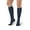 Navy, variant on AW Style 1101 Women's 15-20 mmHg Moderate Compression Maternity Knee Socks White Large