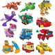 thumbnail image 2 of Las más nuevas figuras de acción ABS Min Deformation Gogo Dino, juguetes de dinosaurios REX transformables para niños, coches, aviones, lanchas motoras y grúas, 2 of 5
