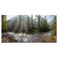 thumbnail image 2 of Panorama de la Rivière des Montagnes - Impression sur Toile Paysage, 2 of 3