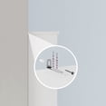 thumbnail image 3 of VASAGLE Bathroom Space Saver Cabinet, over-The-Toilet Storage Unit, 4-Tier Adjustable Shelf Organizer, Adjustable Bottom Bar, White, 3 of 9