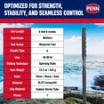 thumbnail image 4 of Penn Carnage III Spinning Jigging Rod, 6'6" Length Fishing Pole, Medium Power, 4 of 5