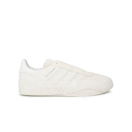 

Y-3 Man Gazelle Ivory Suede Sneakers