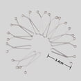 thumbnail image 6 of 12Pcs Head Scarf Fixing Clip Heavy Duty Metal U-shaped Clip Women Shirt Sleeve Jeans Pants Clip Buckle Clothing Accessories, 6 of 7