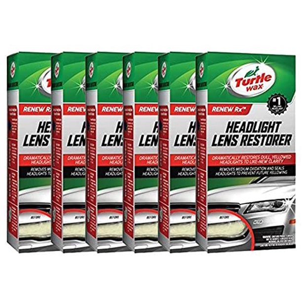 Turtle Wax Headlight Lens Restorer Case of 6