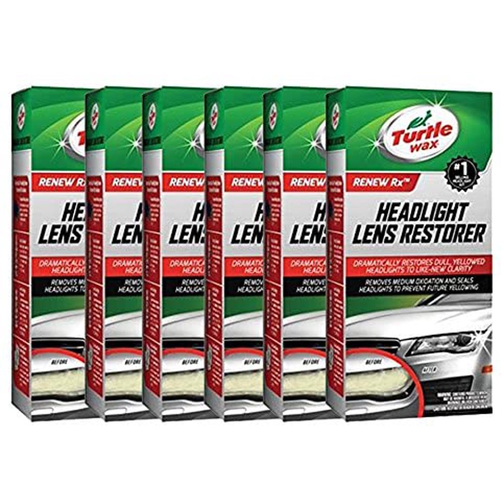 Turtle Wax Headlight Lens Restorer Case of 6