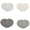 Gray, variant on Heart Shaped Woven Cotton Cup Mat, Absorbent Drink Coasters for Coffee, Tea, Home Decor, Valentines Drink Accessories Bar Decoration, Boho Style Table Mats, Multiple Colors Available,4PC,5.9 in.