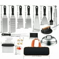 thumbnail image 6 of HOCHETOU Stainless Steel Grill Tool Sets, Black - 29pcs, 6 of 7