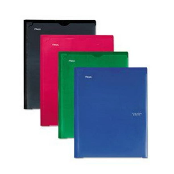 Mead Products 38133 8.5 x 11 in. Customizable 2 Pocket Prong Plastic