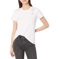 thumbnail image 1 of n:philanthropy Womens Ross Embellished T-Shirt, wht, S, 1 of 2