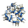 thumbnail image 2 of Surtido de resistencias verticales 100R 101K de resistencia variable de potenciómetro de 20 piezas para reemplazo directo de larga vida útil Cola Resistencia variable, 2 of 8