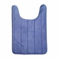 thumbnail image 1 of HBFAGFB Front Door Mat U Shaped Memory Cotton Bathroom Kitchen Rugs Non Slip Toilet Doormats Blue Size B, 1 of 6