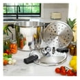 thumbnail image 2 of 22-Quart Pressure Canner Pressure Cooker Pressure Gauge with Rack Induction Compatible, Steam Canner Polished 22 QT, 2 of 8