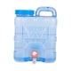 thumbnail image 1 of Contenedor de agua para camping con grifo, gran depósito de agua portátil, garrafa para beber, cubo para agua al aire libre, fabricado en 10 litros, 1 of 9