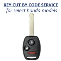 KEY CUT Remote Key for Honda Civic 2006-2013 4 Button N5F-S0084A 35118-SVA-305 VLS