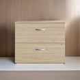 thumbnail image 2 of Bowery Hill 2 Drawer Lateral File Cabinet in Natural Elm - Engineered Wood, 2 of 6
