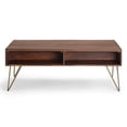 thumbnail image 3 of Simpli Home Hunter Industrial Contemporary Lift Top Coffee Table with Metal, Umber Brown, 3 of 5