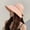 Pink, variant on New Women Panama Summer Visors Hat Sun Hat Wide Large Brim Beach Hats Bucket Hat Chapeau Femme Beach UV Protection Cap Bob