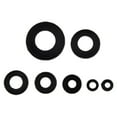 thumbnail image 2 of Lefu 364pcs Bague Plate en Nylon Noir Joint de Rondelle de Réparation pour Métrique M2-M8, 2 of 9