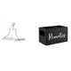 thumbnail image 1 of Organizador de escritorio con forma de figura abstracta de pensador, soporte de madera para control remoto de TV, organizador de almacenamiento con di, 1 of 8