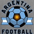 thumbnail image 3 of CafePress - Argentina Football T Shirt - Womens Comfort Colors® Shirt, 3 of 4