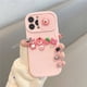 thumbnail image 1 of Funda De Teléfono 3D Strawberry Bear Wave Para IPhone 11 12 13 14 Pro Max Plus 14pro 13Pro 12Promax 13Promax 14Promax Silicona Lindo De Dibujos Animados Extraíble Protector De Cámara Suave Cubierta Tr, 1 of 4