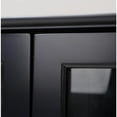thumbnail image 4 of OS Home and Office Furniture Transitional Wood Accent Display Cabinet in Black, 4 of 5