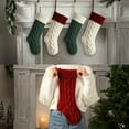 thumbnail image 2 of ziyahi Exquisite Knitted Socks Comfortable Wear-resistant Christmas Stockings Widely Type C, 2 of 6