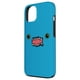 thumbnail image 2 of Funda para teléfono Fuggler Screech Blue FuggGlow Face iPhone 13, 2 of 3