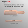 thumbnail image 3 of BaBylissPRO Duo de Peignes en Métal, Or Rose, 3 of 5