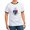 Black/White, variant on - Delta Tau Delta Coat Of Arms T Shirt - 100% Cotton Ringed T-Shirt