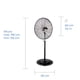 thumbnail image 3 of Ventilador de Pedestal Narvik Industrial de 24 Pulgadas de Gran Potencia, 3 of 9