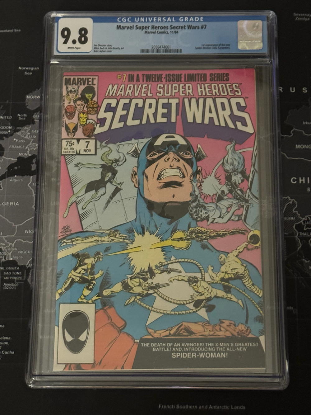 Cover of Marvel Super-Heroes Secret Wars #7