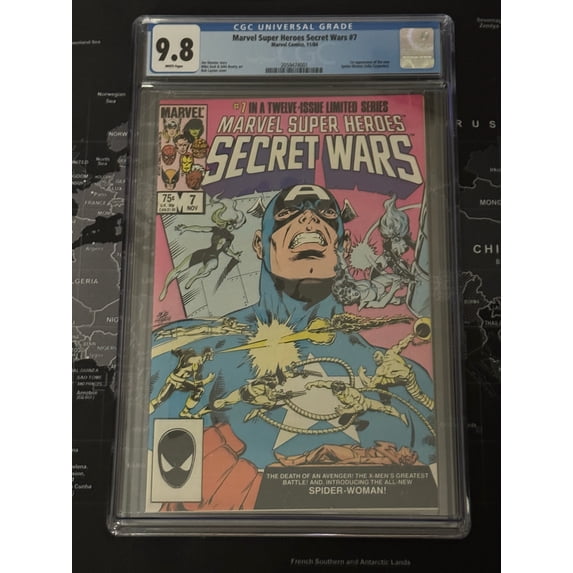 Marvel Super Heroes Secret Wars #7 - CGC 9.8 Comic Book
